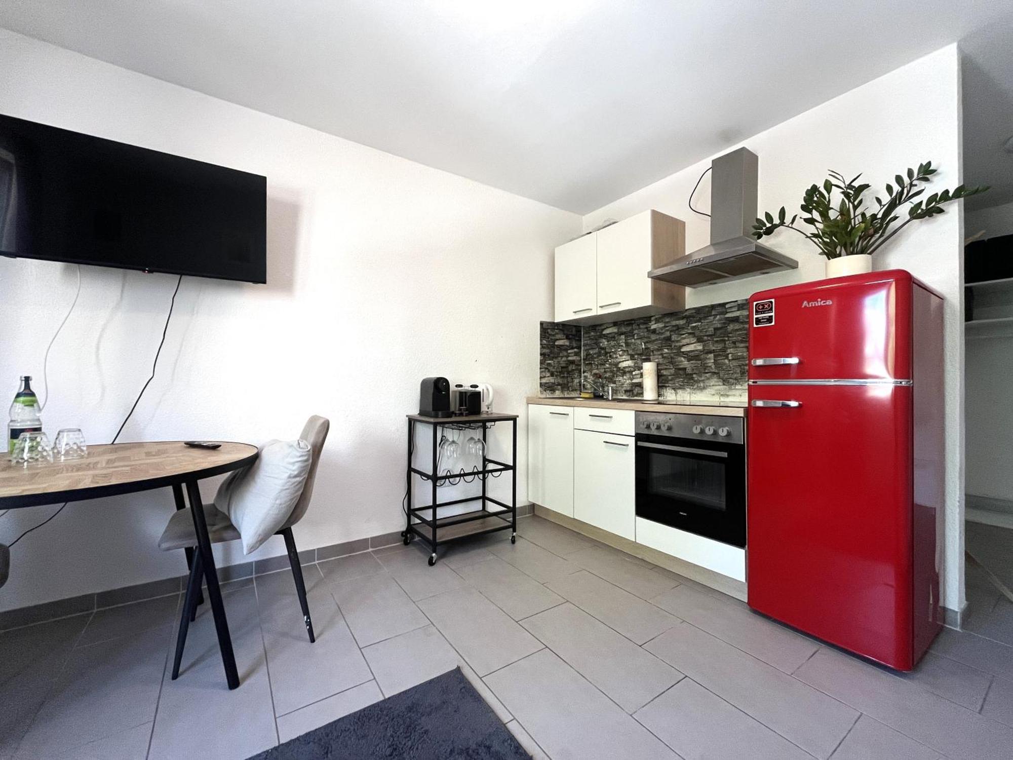 Simplex Apartments Am Europaplatz Karlsruhe Rum bild