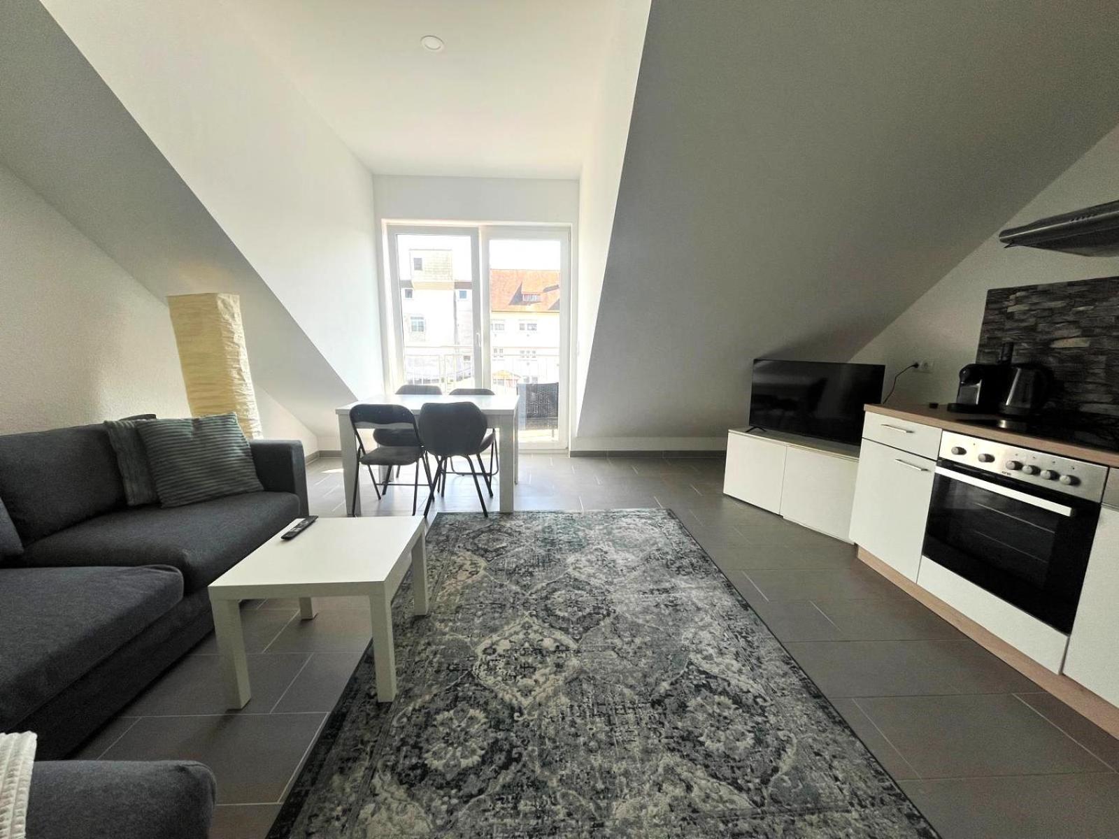 Simplex Apartments Am Europaplatz Karlsruhe Rum bild