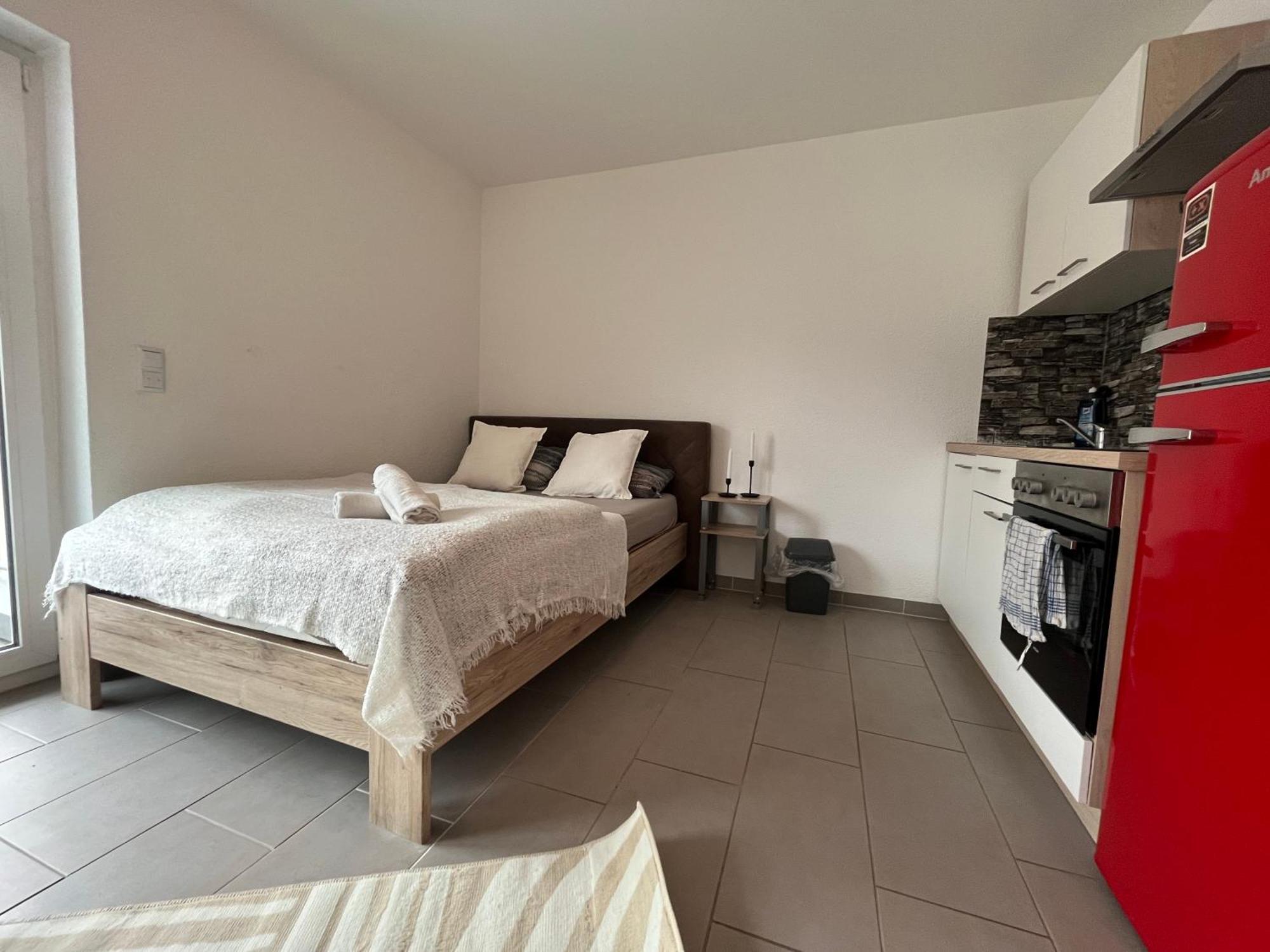 Simplex Apartments Am Europaplatz Karlsruhe Rum bild